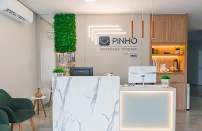 Ambiente moderno da clinica odontologica